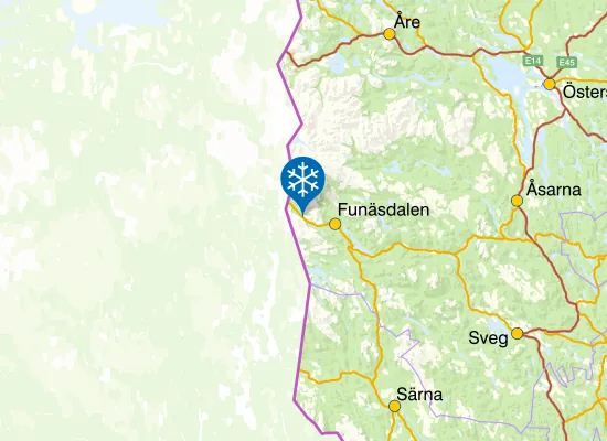 Karta Tänndalen