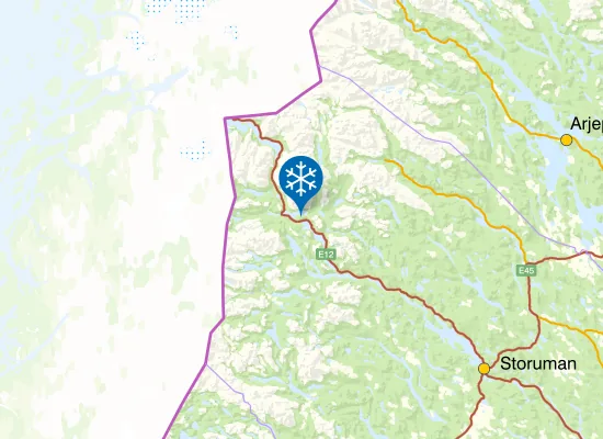 Karta Tärnaby