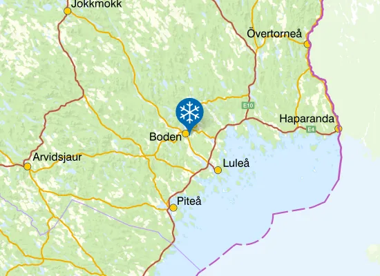 Karta Gruvberget