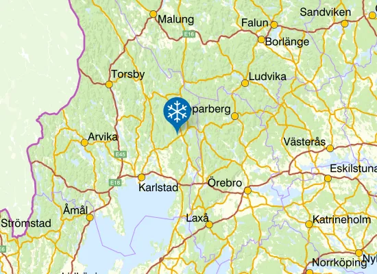 Karta Filipstad (Slalombacken)
