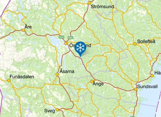 Karta Mickelbacken Gällö