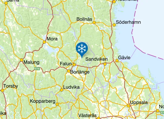 Karta Svärdsjöliften