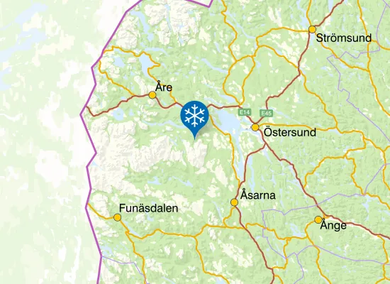 Karta Höglekardalen