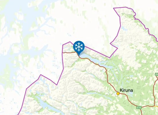 Karta Abisko