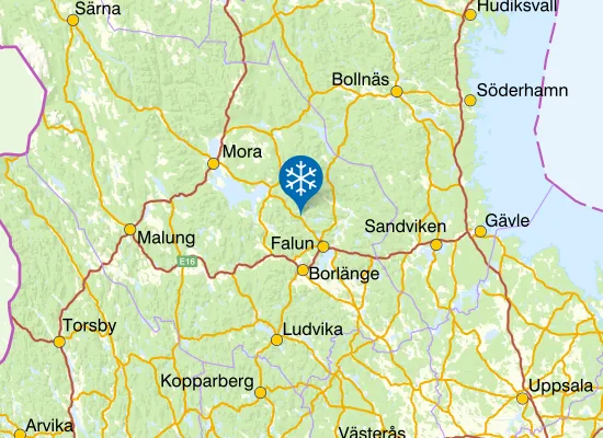 Karta Bjursås