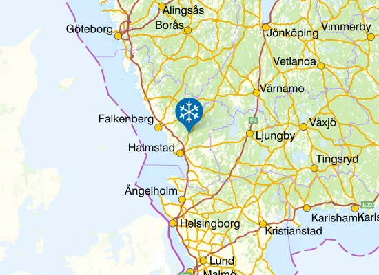 Karta Vreningebacken