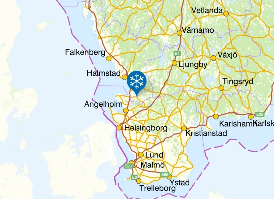 Karta Vallåsen (Hallandsås)