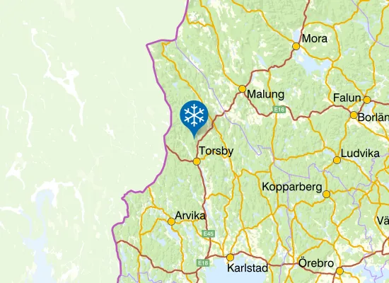 Karta Hovfjället