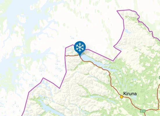 Karta Björkliden