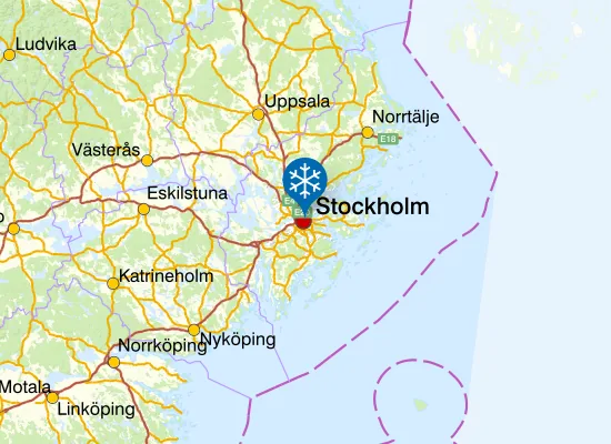 Karta Skistar Hammarbybacken