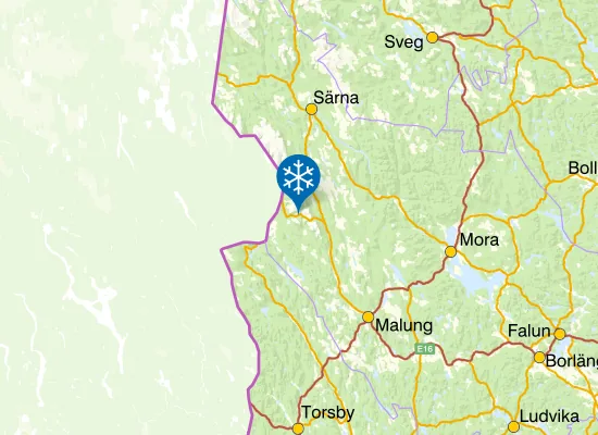 Karta Tandådalen