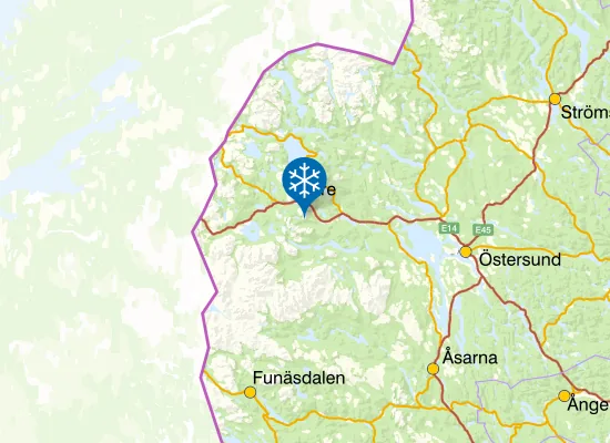 Karta Edsåsdalen