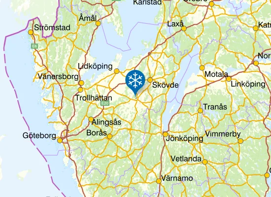 Karta Mössebergsbacken
