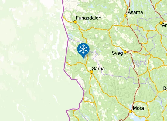 Karta Idre Fjäll