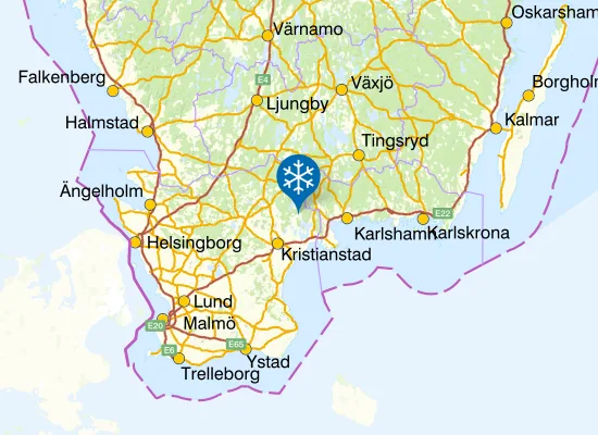 Karta Vångabacken