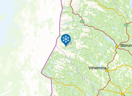 Karta Klimpfjällsbackarna