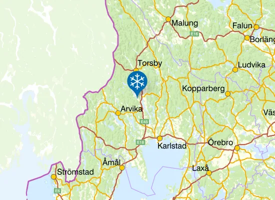 Karta Ski Sunne
