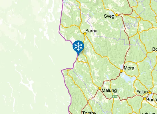 Karta Stöten i Sälen