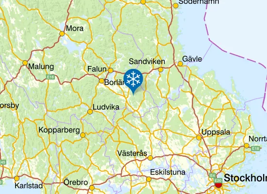 Karta Ryllshyttebacken