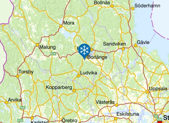 Karta Romme Alpin