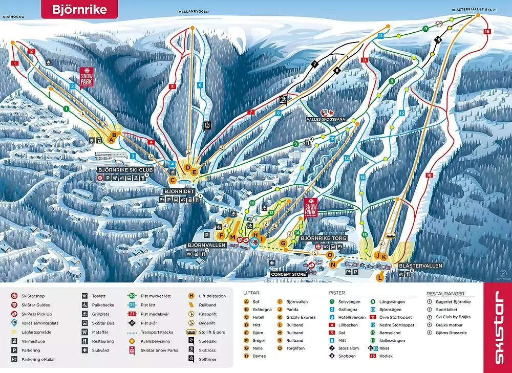 Pistkarta Björnrike