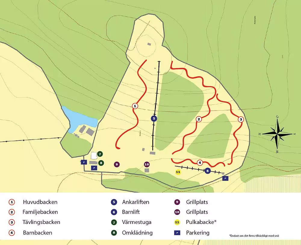 Pistkarta Ålviksbacken