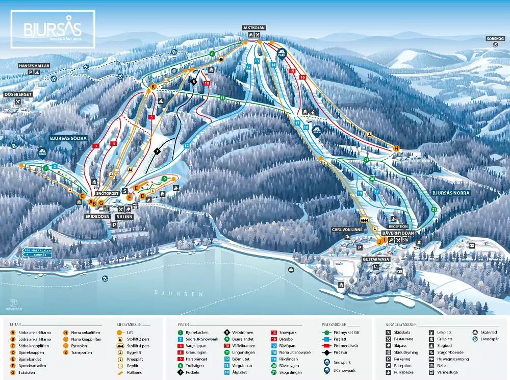 Pistkarta Bjursås