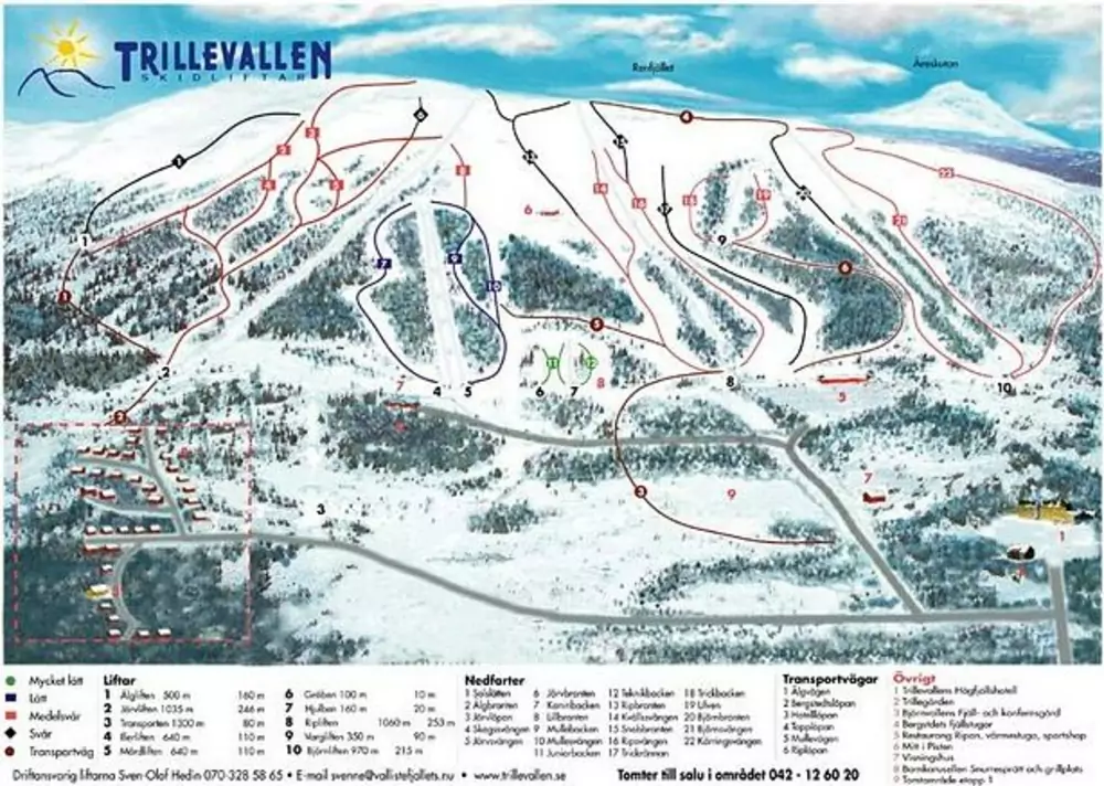 Pistkarta Trillevallen