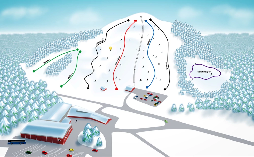 Pistkarta Vilstabacken