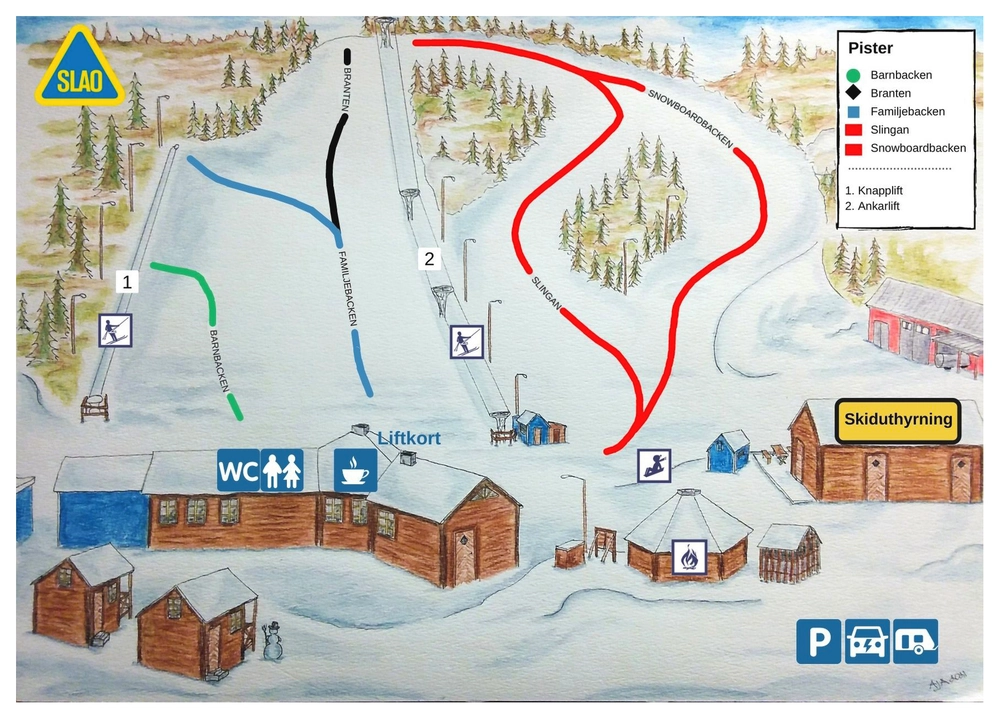 Pistkarta Asbybacken