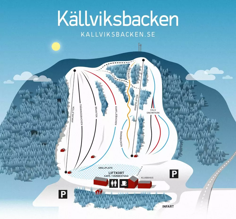 Pistkarta Källviksbacken